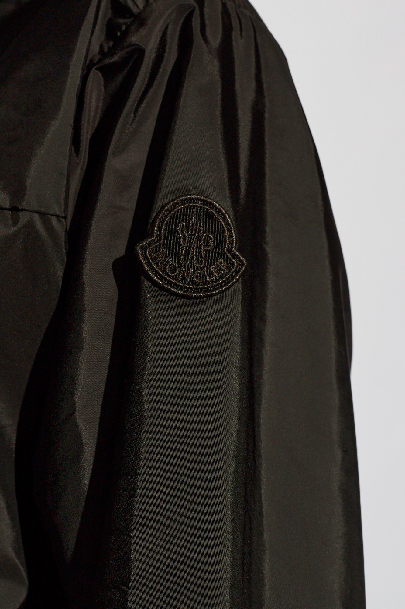 Moncler: Black Filira Hooded Jacket | SSENSE